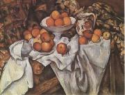 Paul Cezanne Still Life with Apples and Oranges (mk09) oil painting on canvas